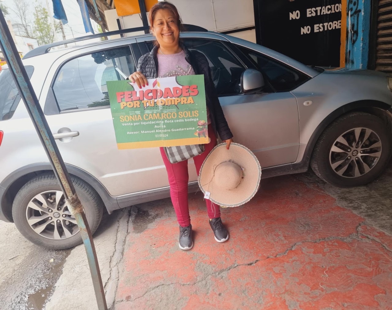 Entrega de vehículo Cedis Bodega