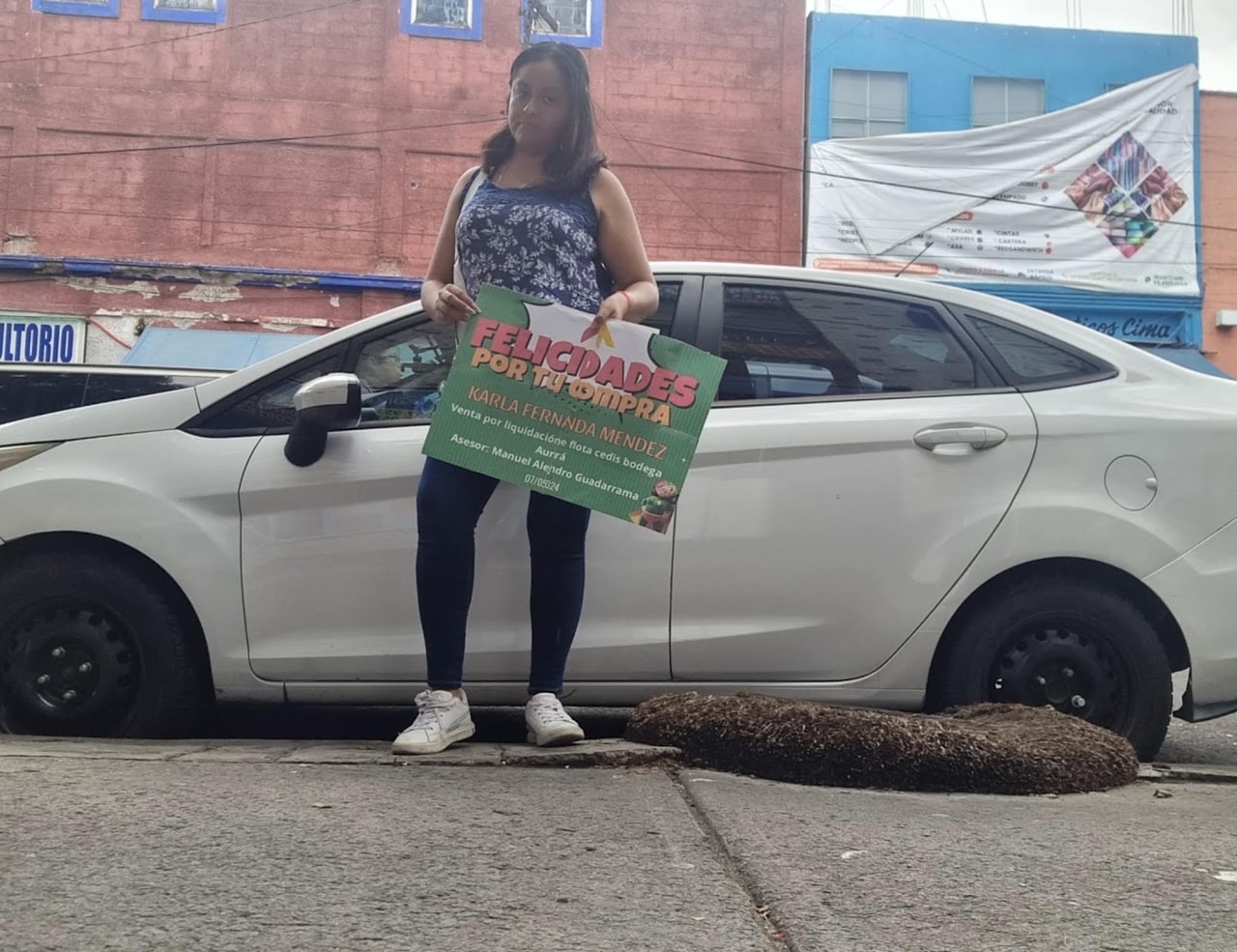 Entrega de vehículo Cedis Bodega