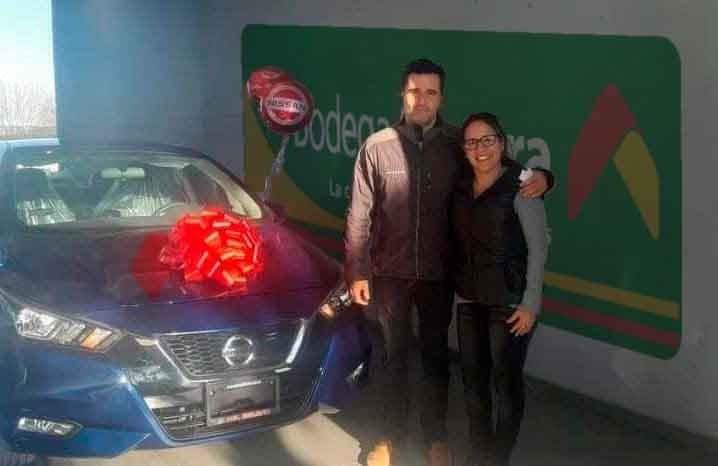 Entrega de vehículo Cedis Bodega